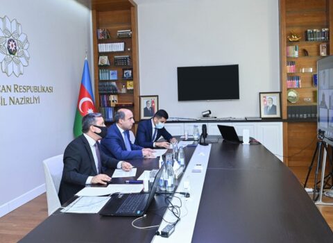 Təhsil naziri videoqəbul keçirdi – FOTO