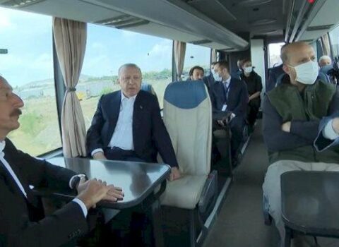 Prezident İlham Əliyevin Ərdoğan və ailəsi ilə maraqlı dialoqu – VİDEO