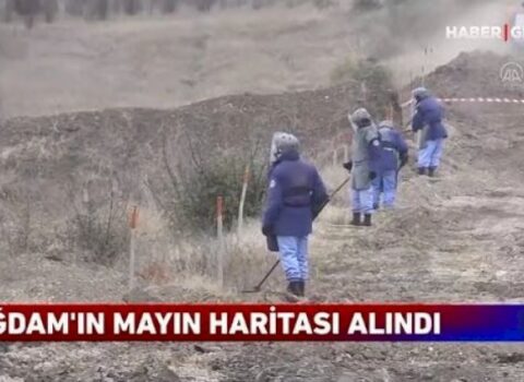 “Haber Global” Ağdamın mina xəritələrinin Ermənistandan alınması barədə süjet hazırladı – VİDEO