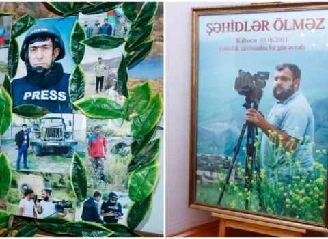 Şəhid jurnalistlər Ali Media Mükafatına layiq görüldü