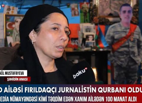 Şəhid ailəsi fırıldaqçı jurnalistin qurbanı oldu – VİDEO