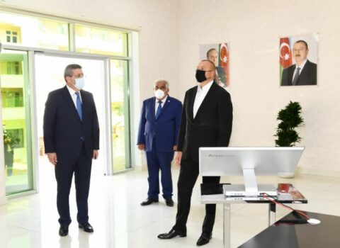 Daşkəsənə yenidən qurulan su təchizatı və kanalizasiya sistemləri istismara verilib – FOTOLAR
