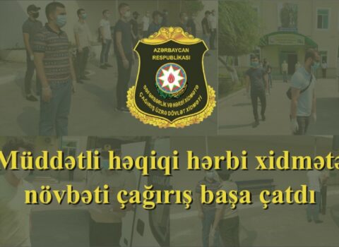Azərbaycanda hərbi xidmətə növbəti çağırış başa çatdı