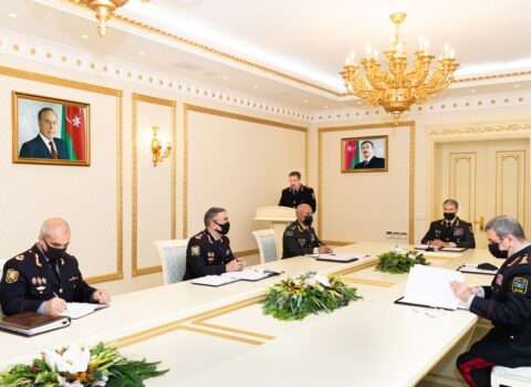 Vilayət Eyvazov Kollegiya iclası keçirdi – FOTO