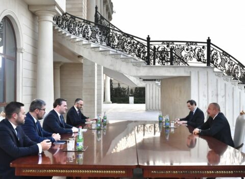 Prezident serbiyalı naziri qəbul etdi