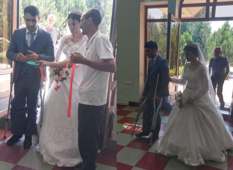 Vətən müharibəsi qazisinin toyu oldu – FOTO