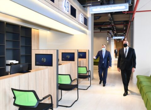 Prezident Abşeronda DOST Mərkəzinin açılışında iştirak etdi – FOTOLAR – YENİLƏNİB 