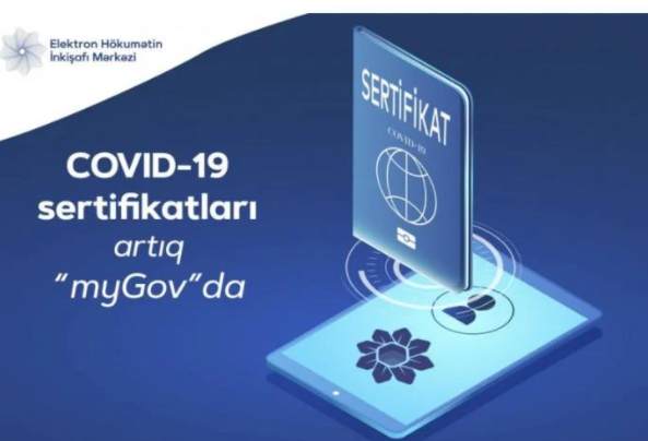 COVID-19 sertifikatları ilə bağlı YENİLİK COVID-19 sertifikatları ilə bağlı YENİLİK