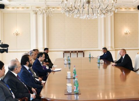 Prezident Pakistan Milli Assambleyasının sədrini QƏBUL ETDİ – YENİLƏNİB