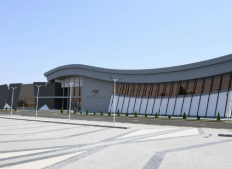 Goranboy Olimpiya İdman Kompleksinin açılışı oldu — FOTOLAR