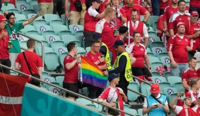 Bakıda azarkeşdən alınan LGBT bayrağı ilə bağlı DİN-dən AÇIQLAMA Bakıda azarkeşdən alınan LGBT bayrağı ilə bağlı DİN-dən AÇIQLAMA