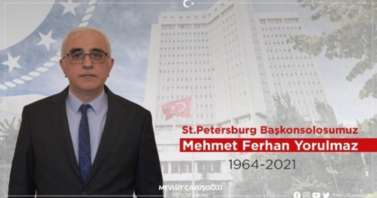 Türkiyənin Sankt-Peterburqdakı baş konsulu VƏFAT ETDİ Türkiyənin Sankt-Peterburqdakı baş konsulu VƏFAT ETDİ