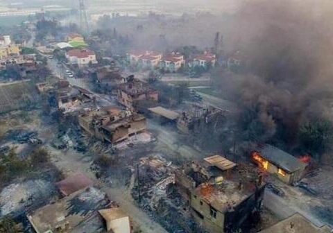 Türkiyədə yanğınsöndürmə işlərinə məşhur aktyor da qatıldı – FOTO/VİDEO