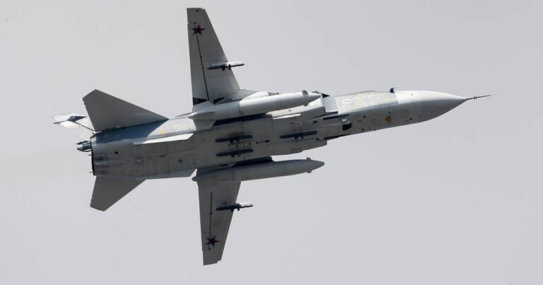 Rusiyada “Su-24” bombardmançı təyyarəsi QƏZAYA DÜŞDÜ Rusiyada “Su-24” bombardmançı təyyarəsi QƏZAYA DÜŞDÜ