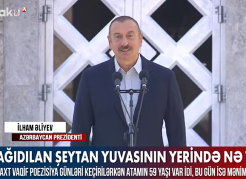 Dağıdılan şeytan yuvasının yerində nə tikilir? – VİDEO