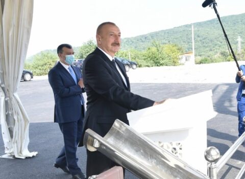 Şuşada bir neçə ictimai binanın təməli qoyuldu