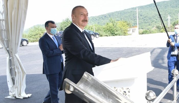 Şuşada bir neçə ictimai binanın təməli qoyuldu Şuşada bir neçə ictimai binanın təməli qoyuldu