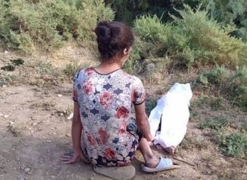 Biləsuvarda özünü və bir yaşlı övladını kanala atan qadın HƏBS EDİLDİ