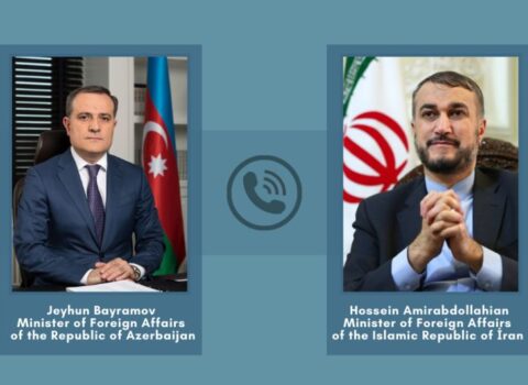 Azərbaycan və İran XİN başçıları arasında telefon danışığı oldu