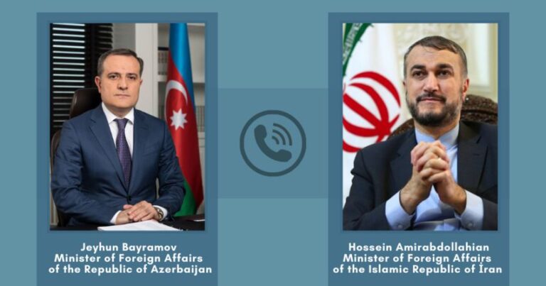 Azərbaycan və İran XİN başçıları arasında telefon danışığı oldu Azərbaycan və İran XİN başçıları arasında telefon danışığı oldu