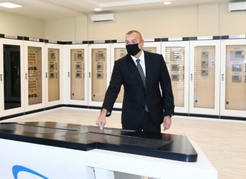 Prezident “Suraxanı” yarımstansiyasının açılışında iştirak etdi – FOTOLAR