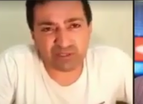 Azərbaycanlının obyektində işləyib çörəkpulu qazanan erməni yediyi qaba belə tüpürür – VİDEO
