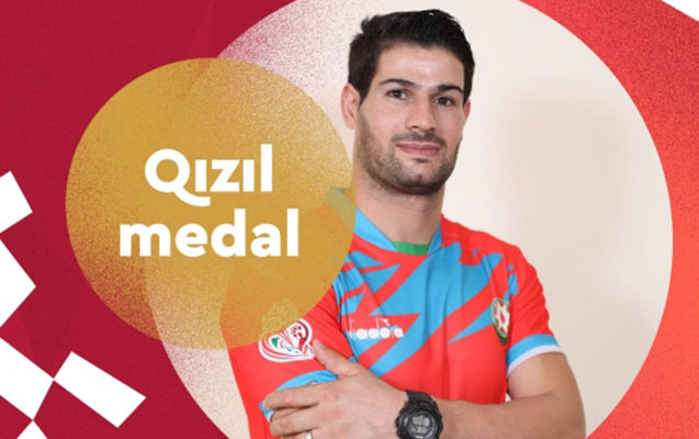 Para-atletimiz dünya rekordu qıraraq çempion oldu Para-atletimiz dünya rekordu qıraraq çempion oldu