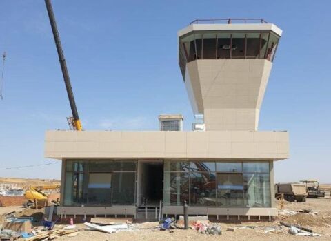 Füzuli aeroportunda son tamamlanma işləri – FOTO + VİDEO