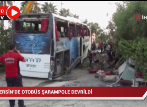 Türkiyədə avtobus qəzası: 33 yaralı – VİDEO
