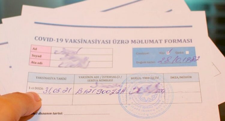 “Saxta COVID-19 pasportu hazırlayan şəxslər cəzalandırılacaq” – Deputat