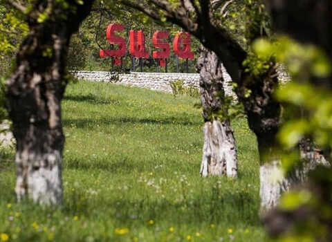 Bu da Şuşanın yaşıllıq və nəqliyyat sxemi – FOTOLAR