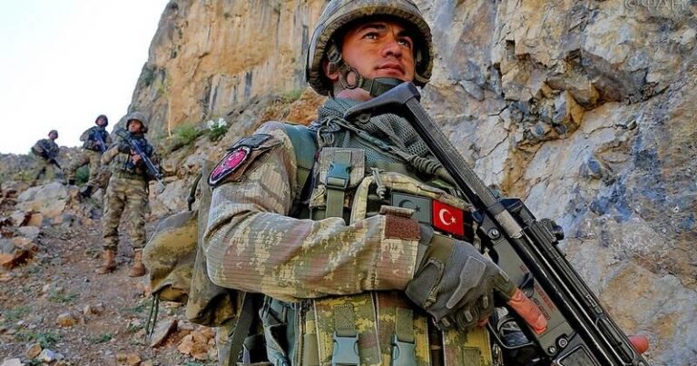 Türkiyə Suriyanın şimalında 52 terrorçunu zərərsizləşdirdi