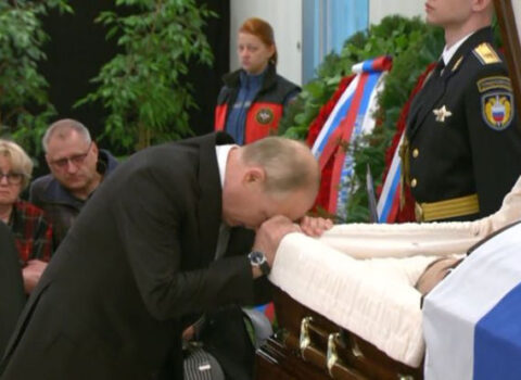 Putin Ziniçevlə vida mərasimində göz yaşlarını saxlaya bilmədi – VİDEO – YENİLƏNİB