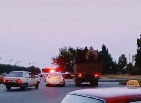 Azərbaycanda polisin görüntülərini montaj edib yaydılar – VİDEO