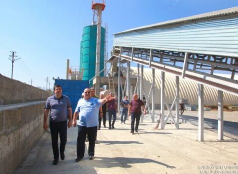 Arayik Xocalı ərazisində sement zavodu AÇDI – FOTO/VİDEO