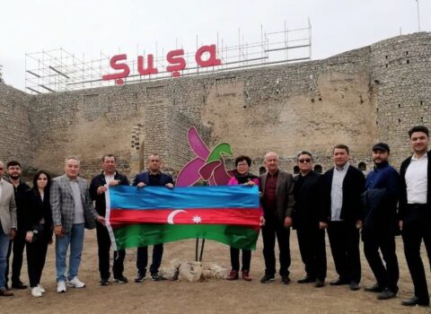 Qazaxıstan parlamentinin nümayəndə heyəti Şuşa və Füzulidə oldu