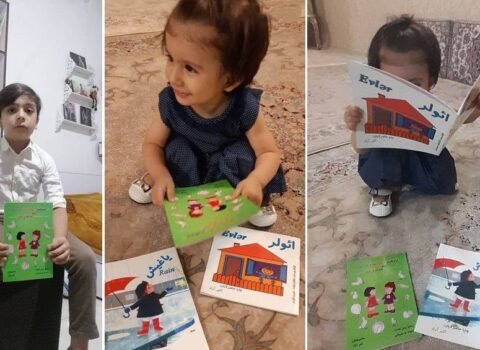 Kərəcdə uşaqlara türkcə kitablar paylanıldı – FOTO