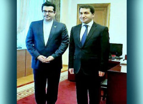 Prezidentin köməkçisi İran səfiri ilə görüşdü