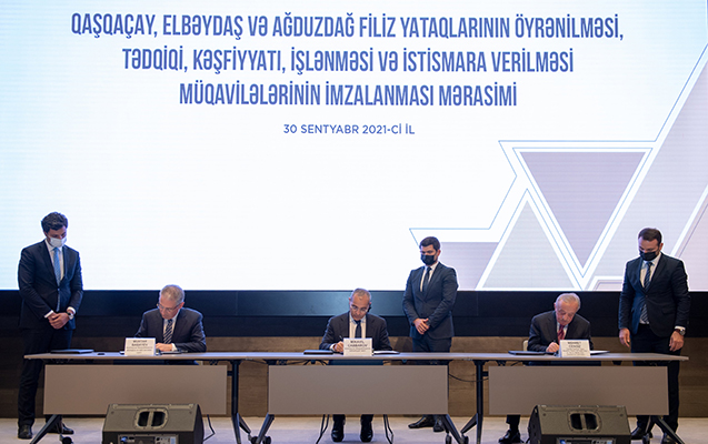 Üç filiz yatağının işlənməsi Türkiyə şirkətlərinə verildi Üç filiz yatağının işlənməsi Türkiyə şirkətlərinə verildi