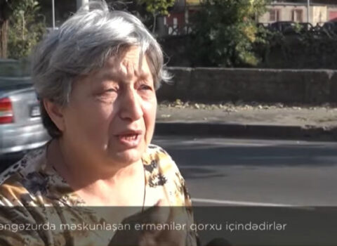 Zəngəzurda məskunlaşan ermənilər qorxu içindədirlər – VİDEO