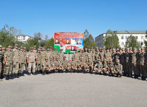 Azərbaycan Ordusunda səmti müəyyənetmə yarışları keçirilir – FOTO