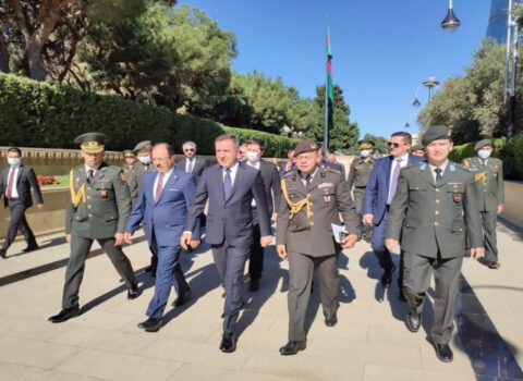 Türkiyə milli müdafiə nazirinin müavini Azərbaycanda səfərdədir