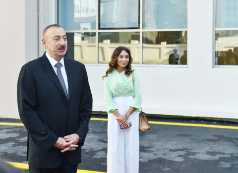 Prezident və xanımı İsmayıllıya GETDİLƏR