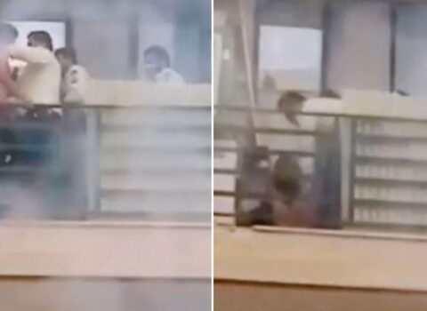 İranda polislər intihardan qurtardıqları şəxsi amansızcasına döydülər – VİDEO