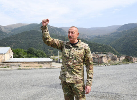 Prezident İlham Əliyev Tərtər və Bərdə rayonlarında səfərdə oldu