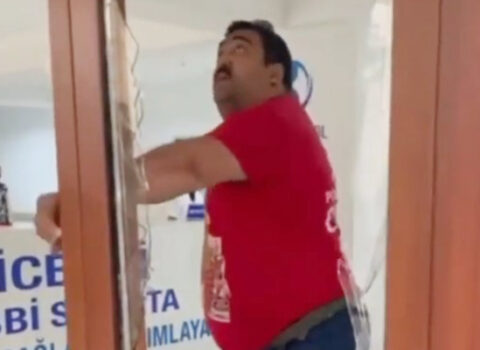 Poliklinikanın qapısını sındıran şəxs qazi deyil – DİN-dən açıqlama