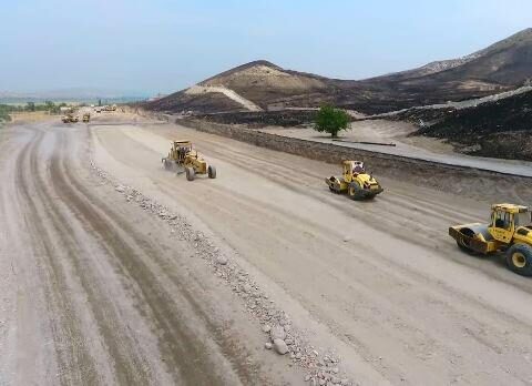 Qubadlı-Laçın yolunun inşası sürətlə davam etdirilir