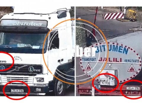 İranın yük maşınlarına verilən sənəddə Xankəndi Ermənistan ərazisi kimi göstərilir – ŞOK TƏXRİBAT + FOTOFAKT