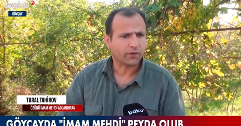 İsveçdən Azərbaycana köçüb özünü “İmam Mehdi” elan etdi – VİDEO İsveçdən Azərbaycana köçüb özünü “İmam Mehdi” elan etdi – VİDEO