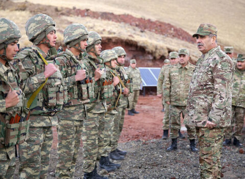 Zakir Həsənov Laçın və Kəlbəcərdə hərbçilərə tapşırıqlar verdi – FOTO/VİDEO